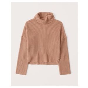 Abercrombie & Fitch Ribbed Turtleneck Sweater